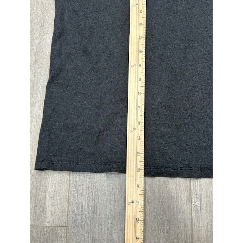 Iro Womens Lace Up Short Sleeves T-Shirt Crew Neck 100% Linen Black Size Medium - Picture 8 of 8
